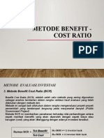 16.a. Benefit - Cost Ratio ASLI