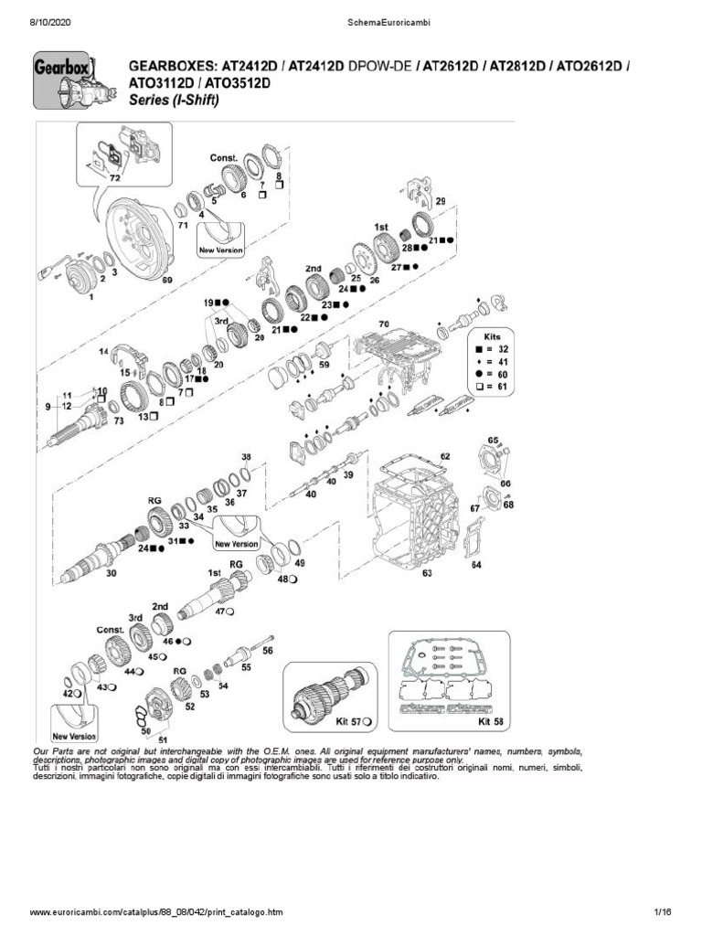 VOLVO AT2412D Ishift PDF Manual Transmission Vehicle Parts