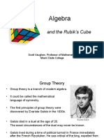Algebra: and The Rubik's Cube