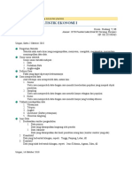 Pengantar Statistik Ekonomi I