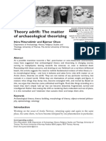 Theory Adrift The Matter of Archaeologic