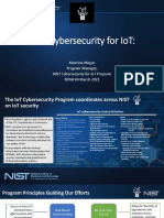 NIST Cybersecurity For IOT