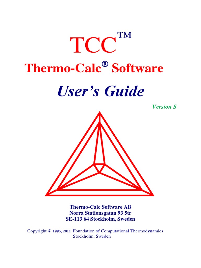 TCCS UsersGuide | PDF | Phase (Matter) | Copyright Infringement