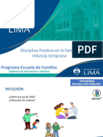 Disciplina Positiva en La Familia - Infancia Temprana Sesión 2