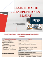 3-El Sistema de Presupuesto en El Siaf