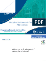 Disciplina Positiva en La Familia - Adolescencia