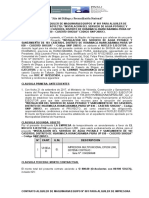 Contrato Alquiler Maquinaria - Equipos #001 Alquiler de Impresora