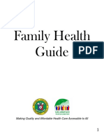 Family Health Guide: Making Quality and Affordable Health Care Accessible To All