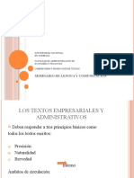 Bloque 3. Formatos Administrativos Empresariales