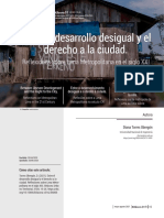 Entre El Desarrollo Desigual y El Derecho A La Ciudad Reflexiones Sobre Lima Metropolitana en El Siglo XXIBitacora Urbano Territorial