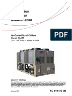 Trane Air Cooled Scroll Chillers Installation Operation Maintenance