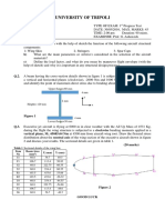 Aircraft Structure-I 1st Progress Test Exam Questions