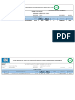 Matriz de Protocolos CSC - Geosintéticos Poza 04