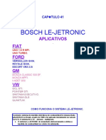 Sistema Le-Jetronic Bosch: aplicativos, funcionamento e teste de defeitos