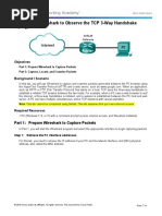 9.2.1.6 Lab - Using Wireshark To Observe The TCP 3-Way Handshake - M0519055