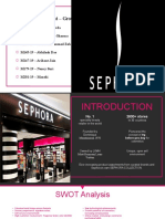 Retail Management - Sephora