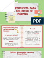 Proceso para La Obtencion de Insumos