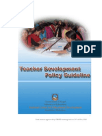 Teacher Development Policy in Nepal 2010