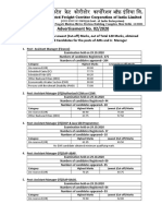 Advertisement No. 02/2020: Dedicated Freight Corridor Corporation of India Limited