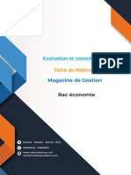 Chapitre 01 Evaluation Et Consolidation