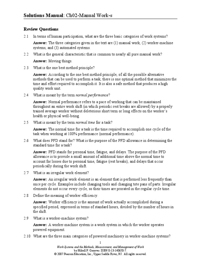 Solutions Manual: Ch02-Manual Work-S: Review Questions | PDF | Wafer ...