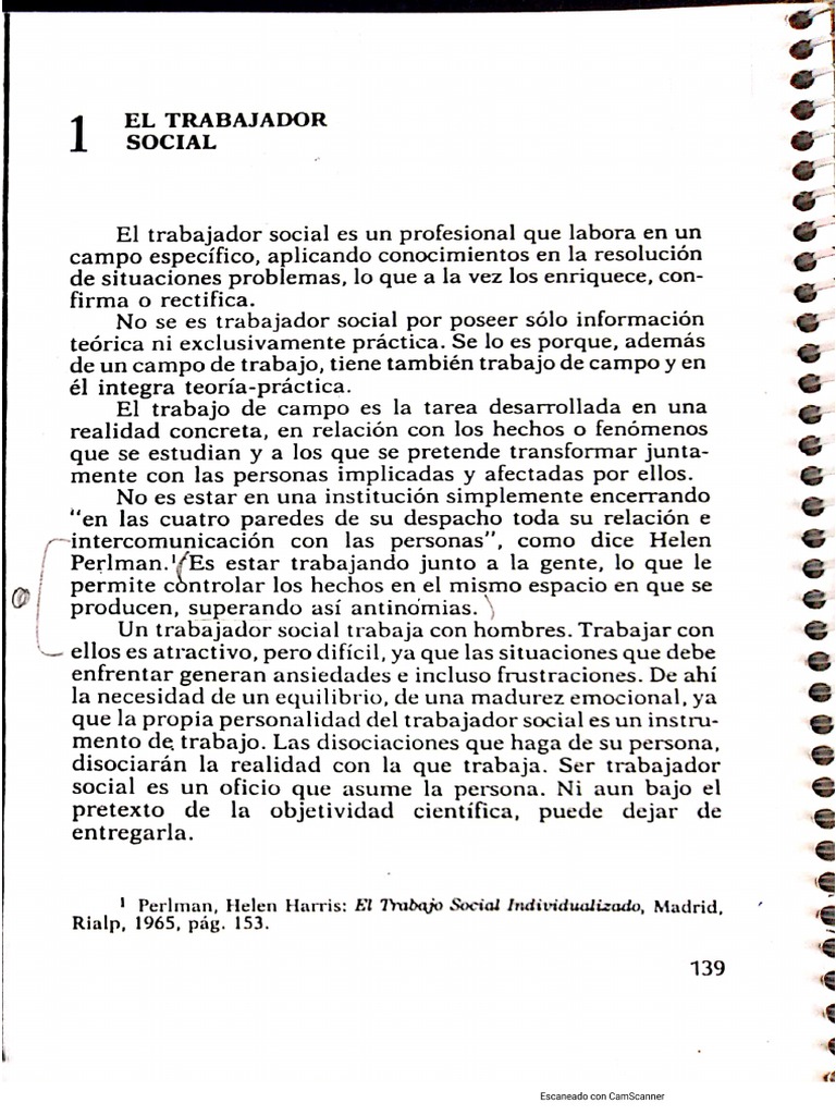 Natalio Kisnerman - El Trabajador Social | PDF