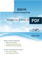 Lecture 2 Introduction to Cloud Computing