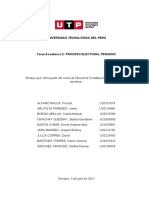 Ta2 D.constitucional-Proceso Electoral Peruano