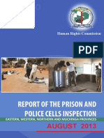 2013 Prisons Report For Eastern - Western - Northern and Muchinga Provinces