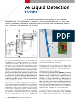 Capacitive Liquid Detection: With The Help of Arduino