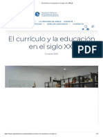 El Currículo y La Educación en El Siglo XXI - ANELE