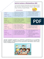 Prueba de Lectura y Matematicas 403