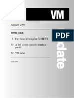 January 2000: 3 Full Screen Compiler For REXX 33 A Full Screen Console Interface