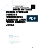 Investigacion Contaminacion en Pizzas.