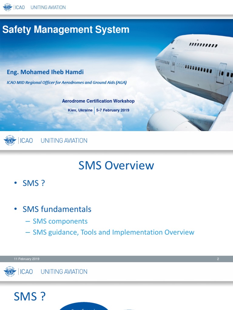 Aerodrome SMS Workshop Kiev 2019 | PDF | Safety | Business