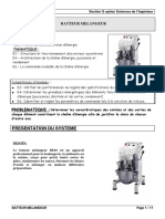 TD Moteur Asynchrone - Batteur-Melangeur