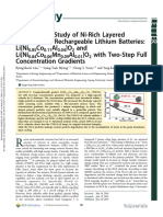 Comparative Study of Ni-Rich Layered Cathodes for-ACS EL-YKSun