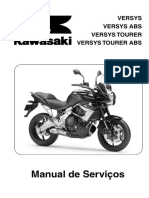 Manual de Serviço - Versys 2011 - Português