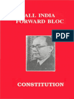 Constitution - of - All India Forward Bloc