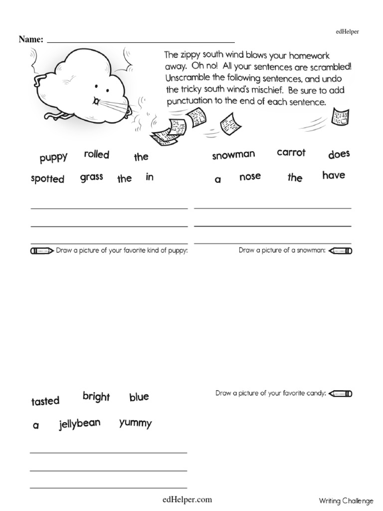 3rd Grade Writing Skills Worksheets | PDF | Linguistic Morphology | Grammar