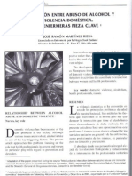 INTERACCION ENTRE EL ABUSO DE ALCOHOL Y VIOLENCIA DOMÉSTICA