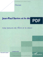 Jean-Paul Sartre Et Le Desir d'Etre-une Lecture de l'Etre Et Le Neant-Angele Kremer Marietti (1)