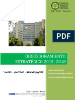 Direccionamiento Estratégico 2015 - 2018 HOSPITAL MILITAR