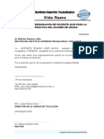 Solicitud de Designación de Docente Guía para La Parte Práctica Del Examen de Grado Moposita Rojano Jose Alexis