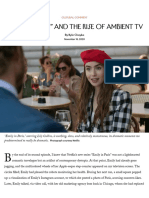 Chayka 2020 The Rise of Ambient TV