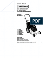 Owner's Manual: 6.0 Horsepower 21" Multi-Cut Rotary Lawn Mower