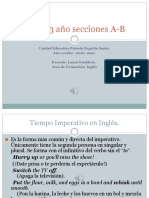 1 Guia de Estudio de Inglés 3 Año Secciones A-B Diapositivas Con Audio