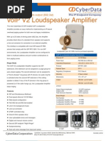 VoIP V2 Loudspeaker Amplifier