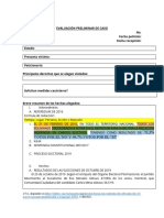 EVALUACIÓN Preliminar