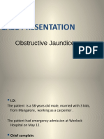 Case of Obstructive Jaundice